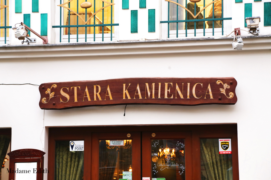 Restauracja Stara Kamienica