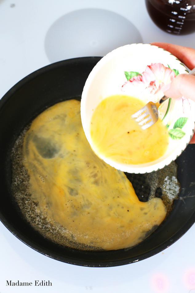 omlet z łososiem 7