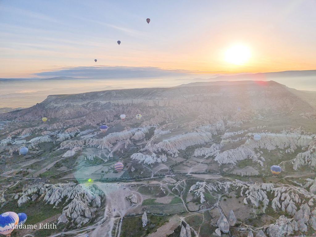 Lot balonem w Kapadocji