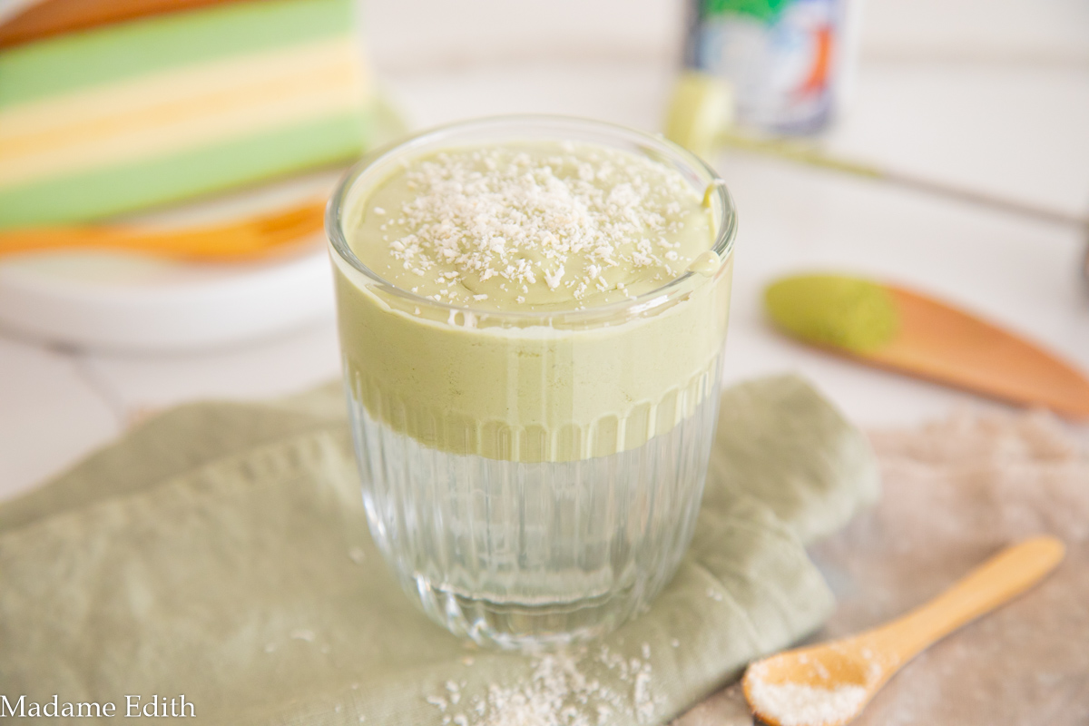 Matcha coconut cloud